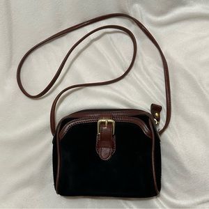 Vintage Liz Claiborne Small Leather Crossbody Mini Purse